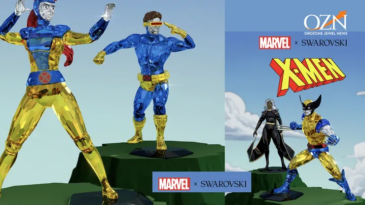 Marvel and Swarovski Crystallise X-Men Icons in New Collectible Decor Collection