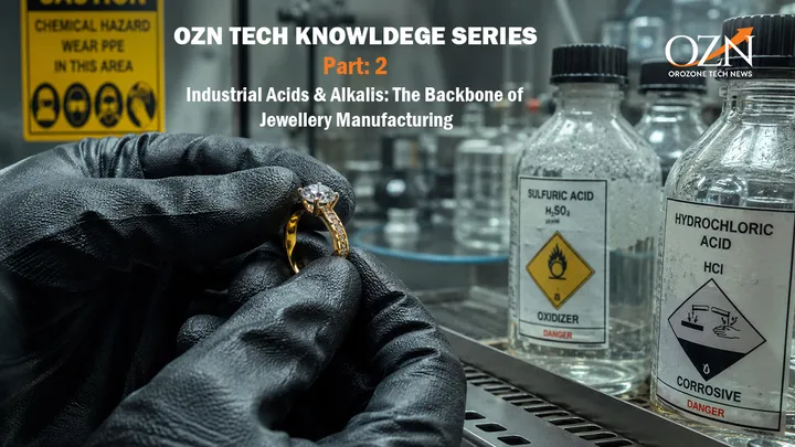 Part 2 - Industrial Acids & Alkalis: The Backbone of Jewellery Manufacturing The Dark Alchemy of Gold: How Acids, Sound Waves, and Soap Built Modern Jewellery