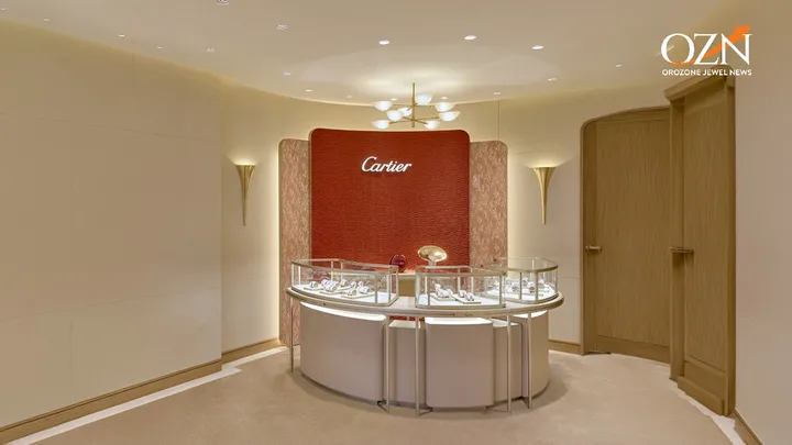 Cartier Opens New Shop-in-Shop at The Hour Glass in Raffles Singapore