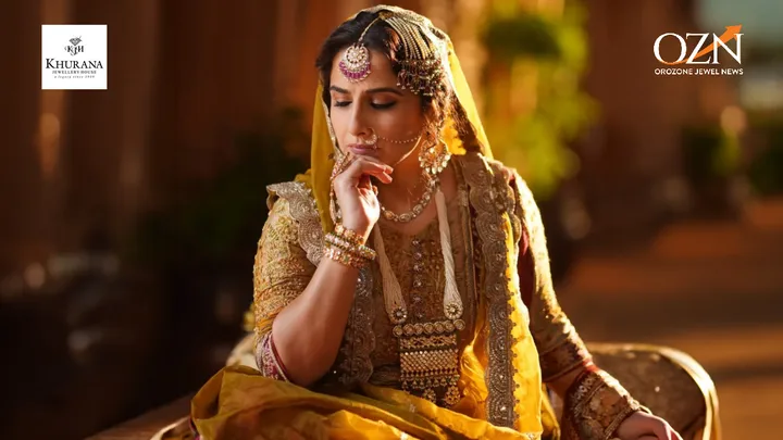 Vidya Balan Channels Regal Heritage for Khurana Jewellery House
