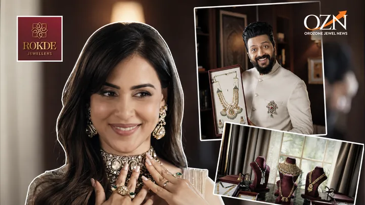 Rokde Jewellers Marks 124 Years with New Identity; Names Riteish & Genelia Deshmukh as Brand Ambassadors