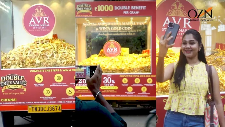 AVR Swarna Mahal Jewellers Launches ‘Golden Van’ Contest Across Chennai