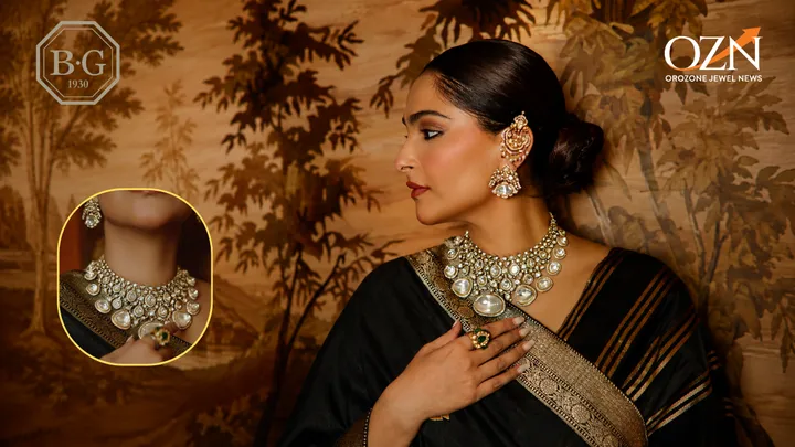 Sonam Kapoor Channels Royal Elegance In Birdhichand Ghanshyamdas High Jewellery At Mumbai Launch