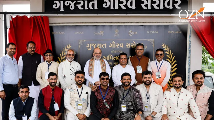 Amit Shah Inaugurates Gujarat Gaurav Sarovar, Hari Krishna Group’s 400 Mn-Litre Water Conservation Project