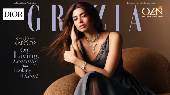Khushi Kapoor Fronts Grazia India’s September Cover in Dior Joaillerie