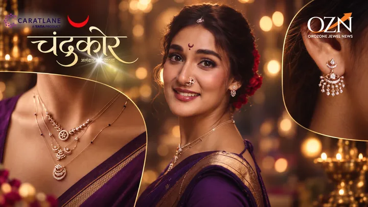 CaratLane Celebrates Maharashtrian Heritage with ‘Chandrakor’ Ahead of Ganpati
