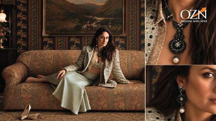 Manohar Lal Jewellers’ Heritage Emerald Jewellery Elevates Kareena Kapoor Khan’s Mirrorwork Look