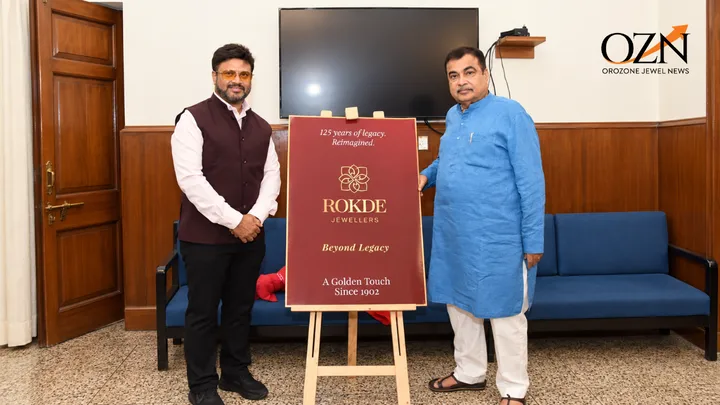 Rokde Jewellers Shares a Throwback to Its Brand Identity Moment with Union Minister Nitin Gadkari
