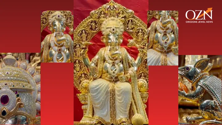 Hyderabad’s Gold-Plated Ganesha Puts Jewellery Craftsmanship in Focus