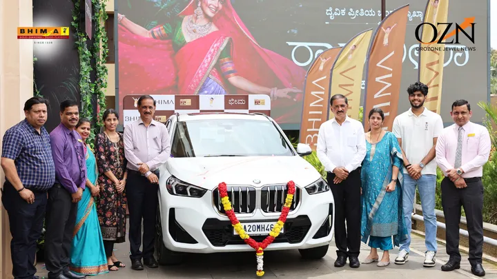 Bhima Jewellers Concludes Brilliance Diamond Festival with BMW X1 Giveaway