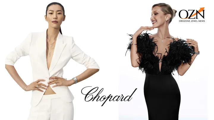 Chopard Marks 50 Years of Happy Diamonds with Bella Hadid and Liu Wen