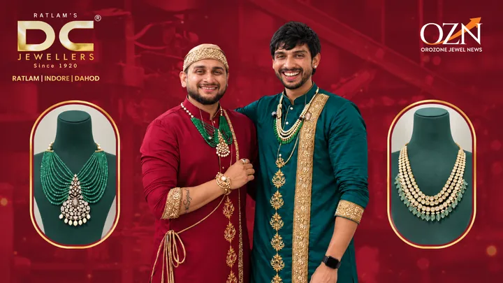 DC Jewellers Styles Musician Duo Rishabh and Sambhav Jain for Namoswar Appearance
