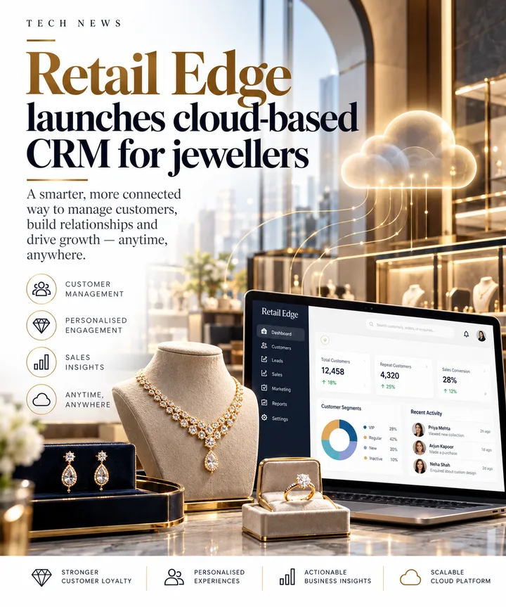 Retail Edge Develops Cloud-Based CRM Platform to Streamline Jewellery Retail Operations