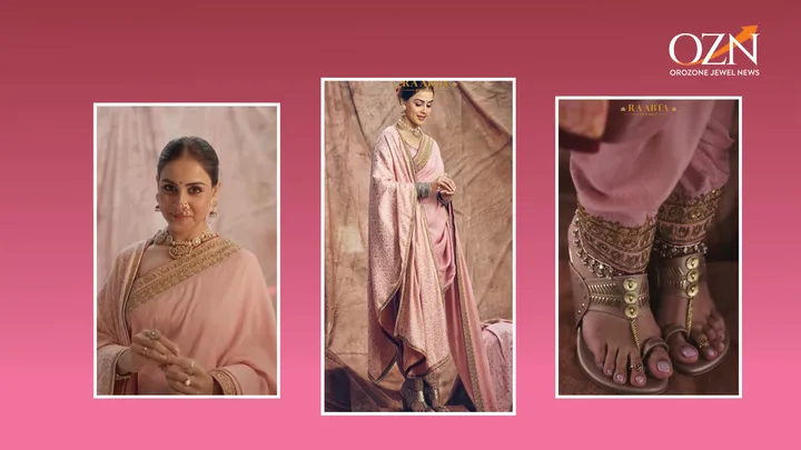 Genelia Deshmukh Shines in Raabta By Rahul: A Perfect Blend of Tradition and Modern Luxury