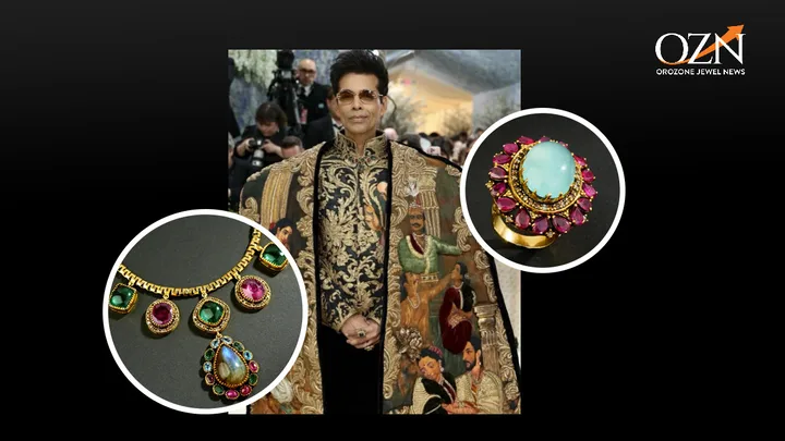 Karan Johar Brings His Own Jewellery Label Tyaani to the Met Gala Spotlight