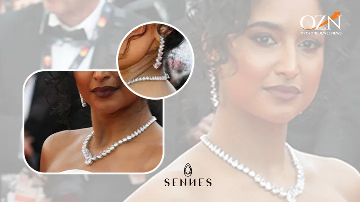 Sennes By Senco Makes Cannes Statement with Rida Tharana in Lab-Grown Diamonds