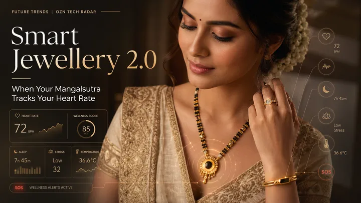 Smart Jewellery 2.0: When Your Mangalsutra Tracks Your Heart Rate