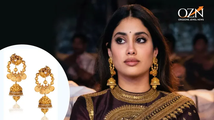 Janhvi Kapoor Elevates Regal Indian Elegance in Archana Aggarwal Jewellery