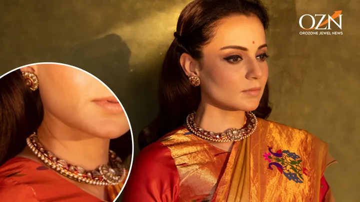 Kangana Ranaut Channels Regal Heritage in Amrapali Jewels