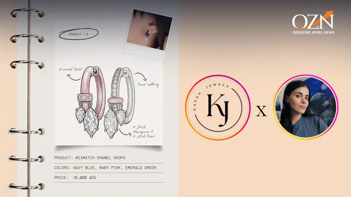 Kayaa Jewels Enters Creative Partnership with Artist Louisa Bakh for Moon Petals Collection