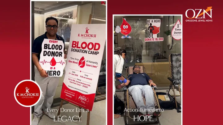 K M Choksi Jewellers Organises First Blood Donation Camp, Reinforcing Commitment To Community Care
