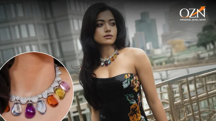 Rashmika Mandanna’s Tokyo Look Shines in Sunita Shekhawat’s Magic Necklace