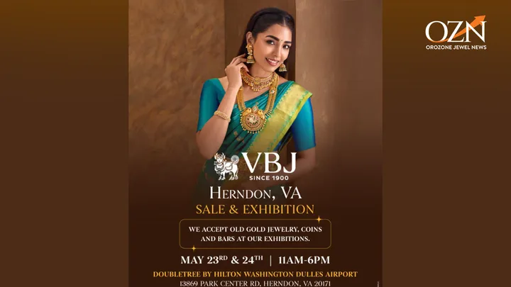 VBJ to Host Two-Day Jewellery Exhibition in Herndon, Virginia