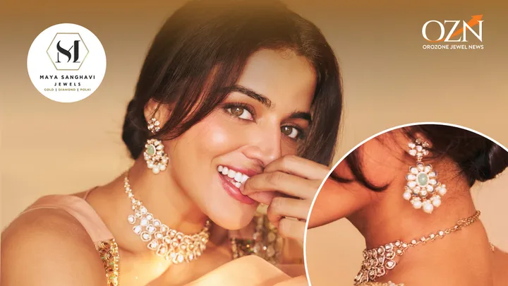 Wamiqa Gabbi Dazzles in Maya Sanghavi Jewels